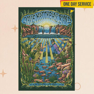 Dave Matthews Band May 30 2025 Blossom Music Center In Cuyahoga Falls Oh Poster